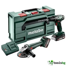 METABO COMBO SET 2.6.6 18 V BS + W 7 2.0AH + 4.0AH - ПРОФЕСИОНАЛЕН АКУМУЛАТОРЕН КОМПЛЕКТ METABO COMBO SET 2.6.6 18 V BS + W 7 2.0AH + 4.0AH - ПРОФЕСИОНАЛЕН АКУМУЛАТОРЕН КОМПЛЕКТ